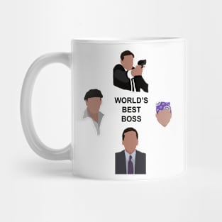 The Many Faces of Michael Scott Mug